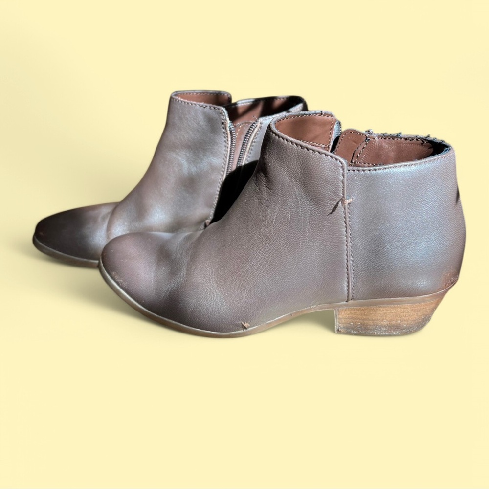 GH BASS Nina Brown Genuine Leather Ankle Boots -8.5